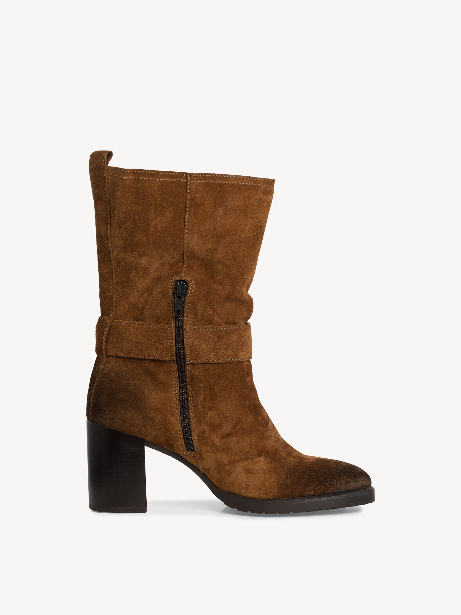 Bottes de cow-boy en cuir - marron