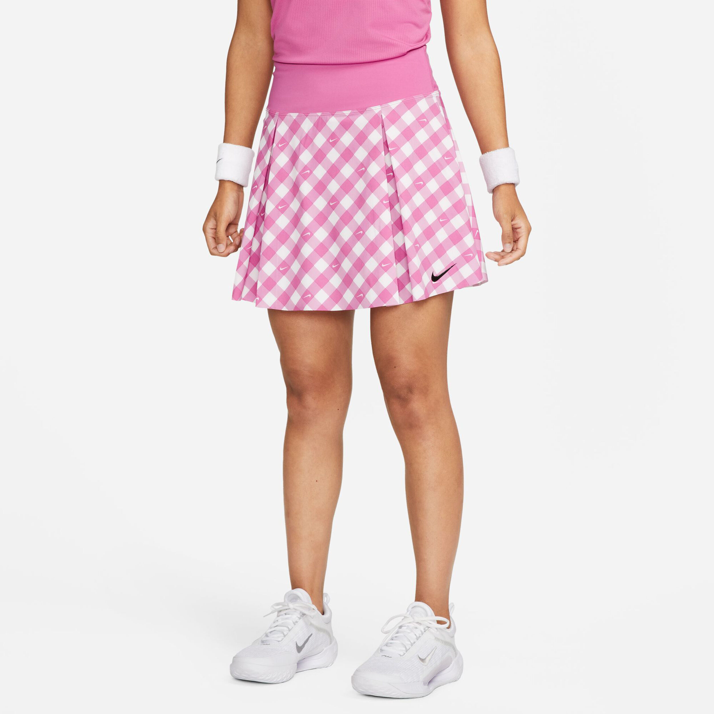 Dri-Fit Club Regular Printed Rock Damen - Rosa, Weiß