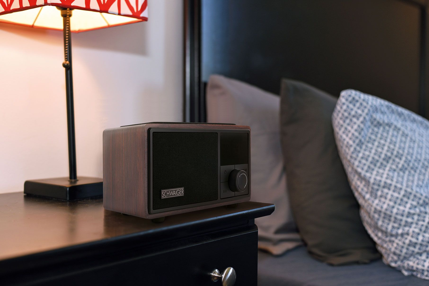 Schwaiger 715729 Radiowecker mit Powerbank