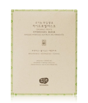 WHAMISA Organic Fruits Hydrogel Facial Mask Set Gesichtspflegeset-1 Stk