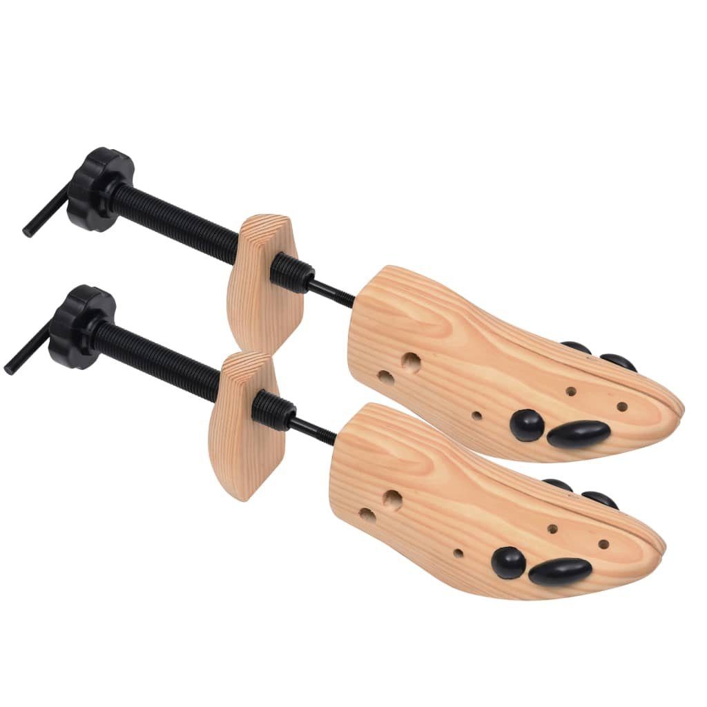 vidaXL Schuhspanner Schuhspanner Größe 41-46 Massivholz Kiefer (1-tlg)