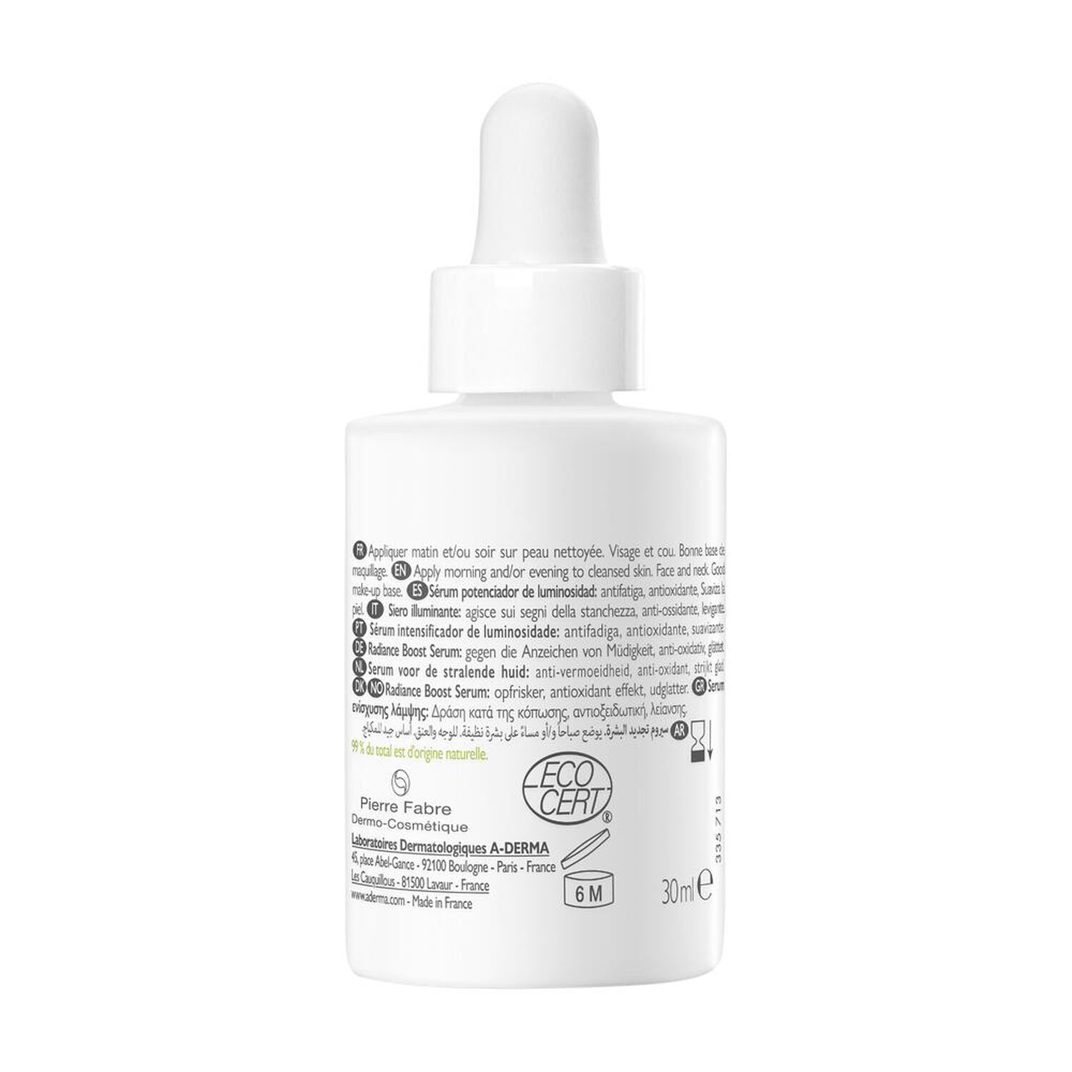 a-derma Biology - Energy C Sérum éclat