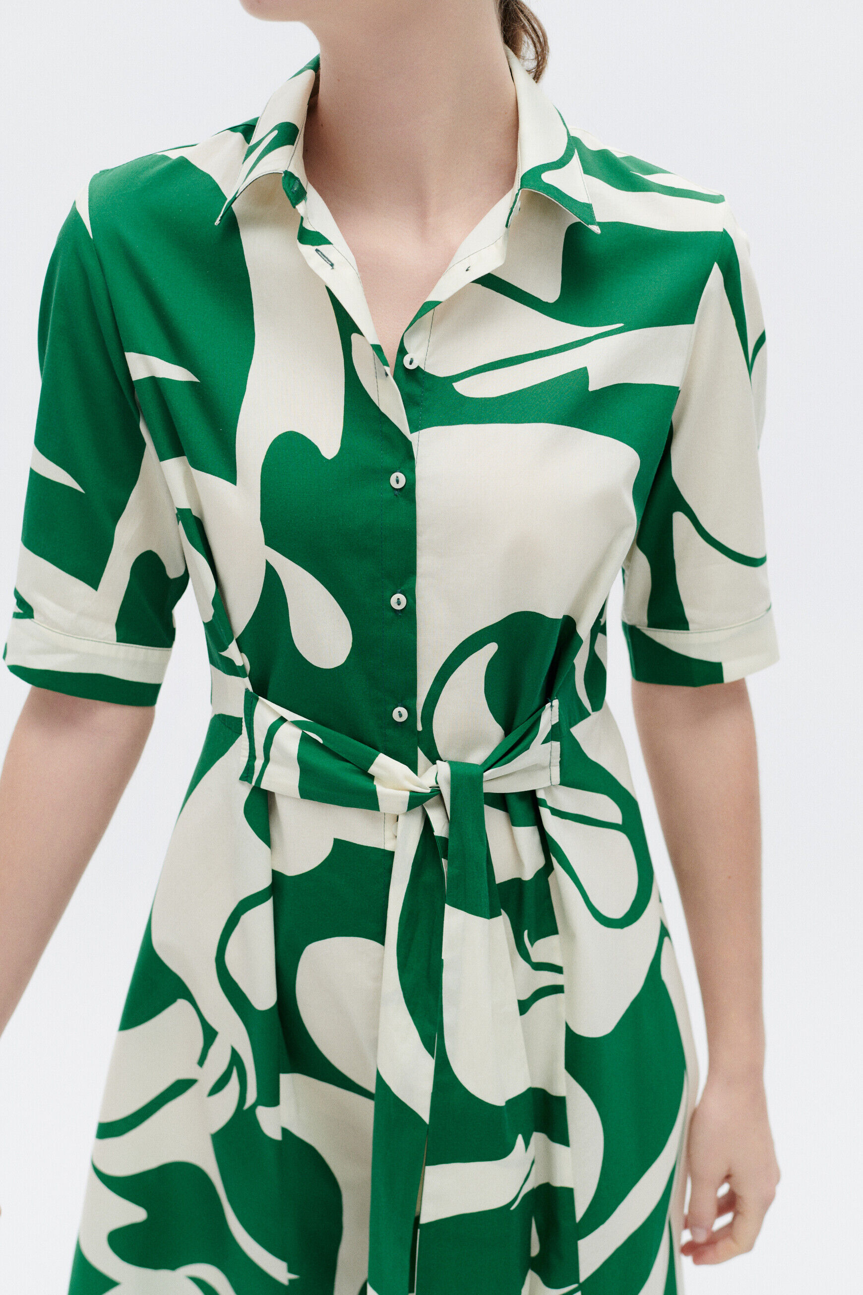 Robe ramalia vert menthe femme