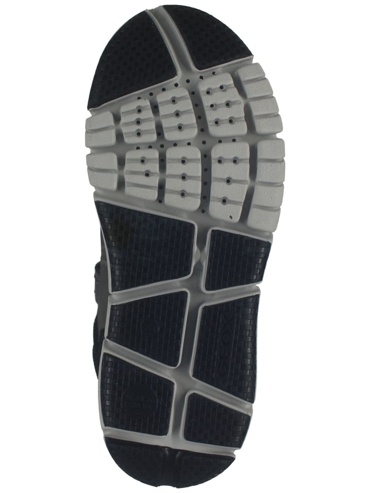 Geox Stiefelette in Grau/Rot günstig kaufen