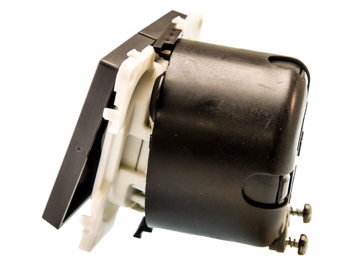 BBA graue 230 volt Doppel-Wippschalter