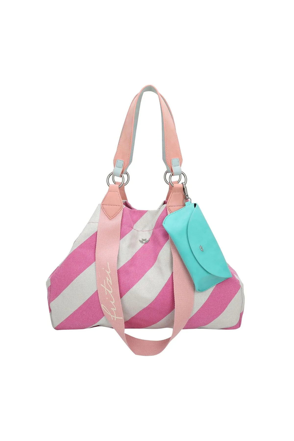 Fritzi aus Preußen  Izzy Ice Canvas Shopper Tasche M 42 cm