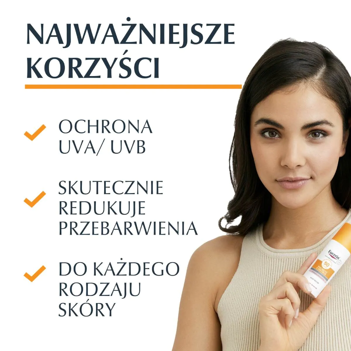 Eucerin Pigment Control SPF 50+ beschermende vloeistof tegen verkleuringen