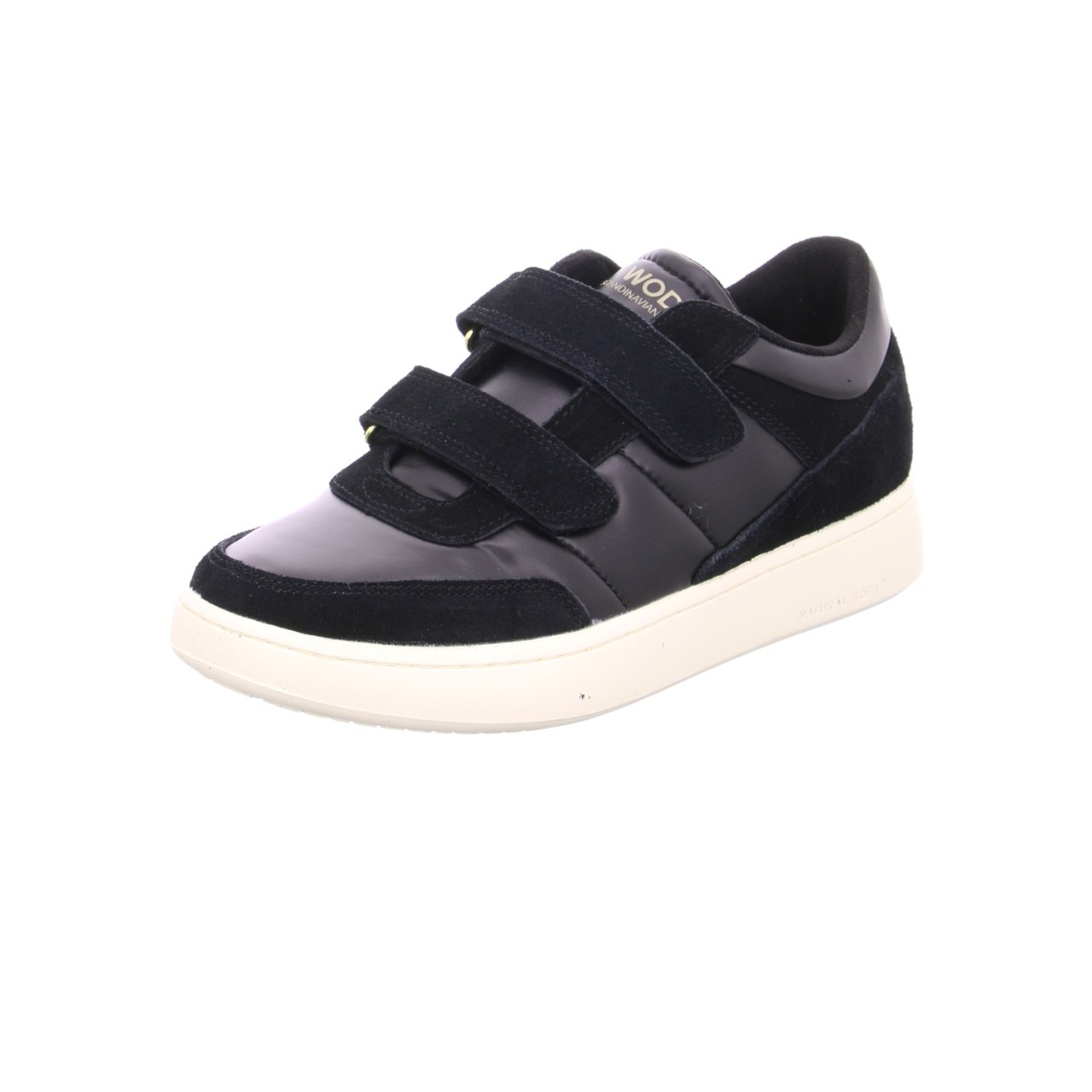 WODEN Sportliche Slipper schwarz