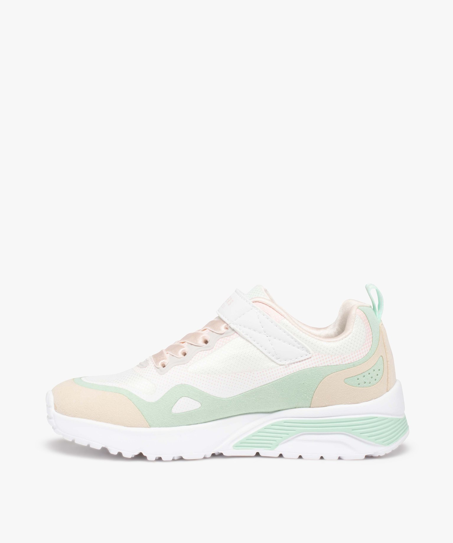 Baskets fille running extra légères – Skechers Unolite blanc | GEMO