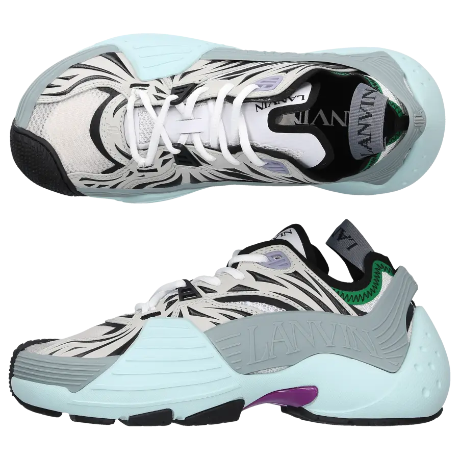 Lanvin - Sneaker low FLASH-X Mesh - blau