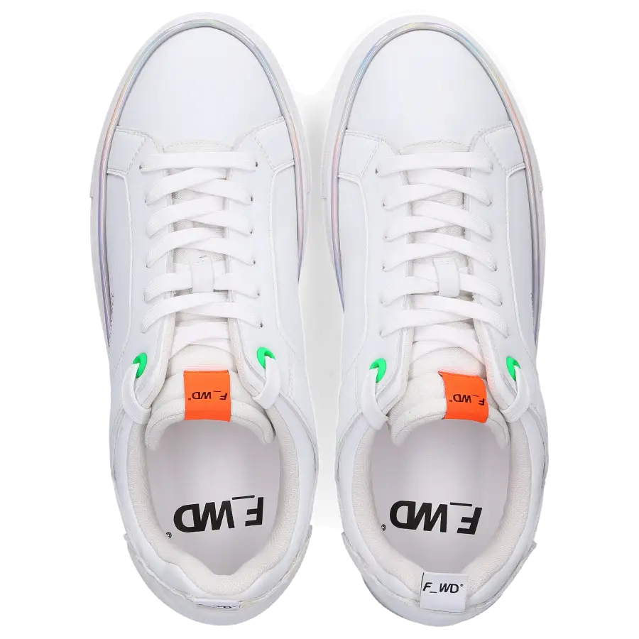 F_WD - Sneaker low XP1_SHEM X Eco Econappa Logo weiß - weiß