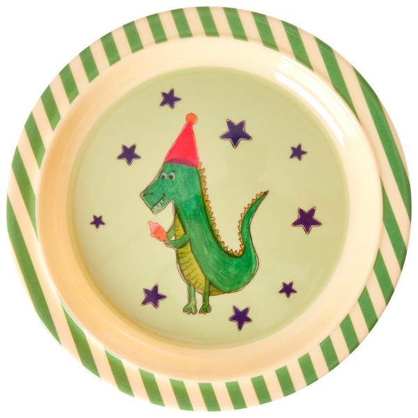 Rice - Melamine Kids Lunch Plate - Teller
