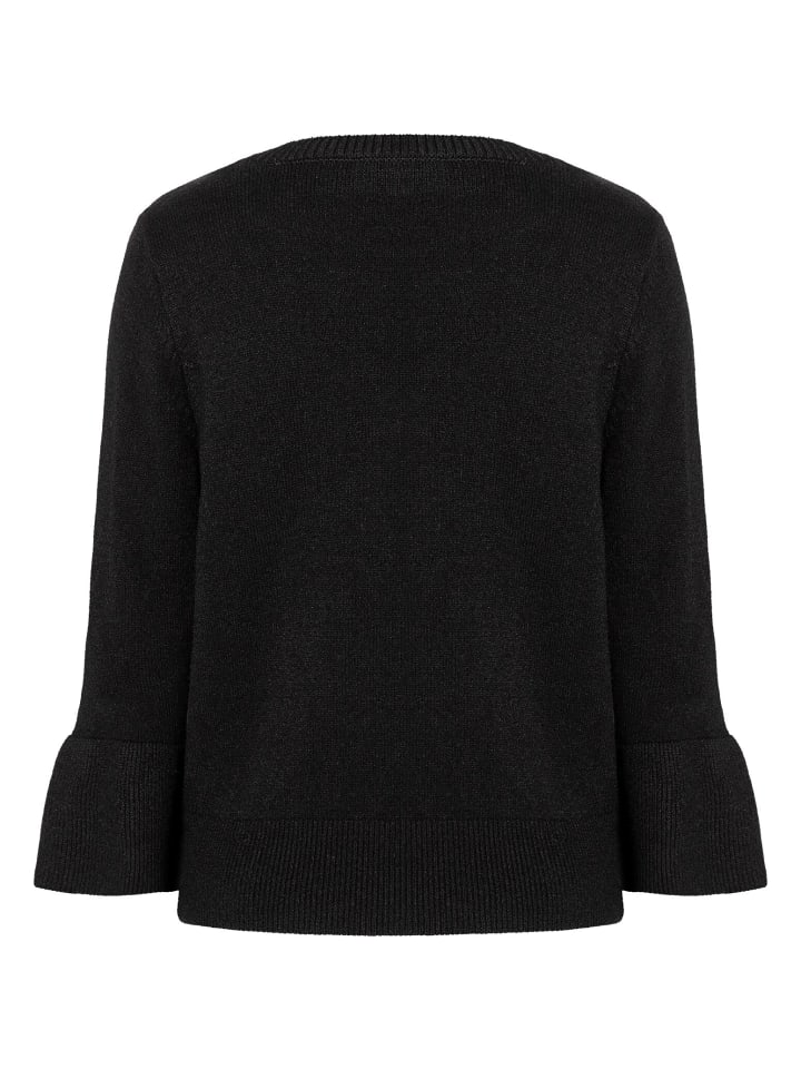 More & More Feinstrickpullover in schwarz günstig kaufen