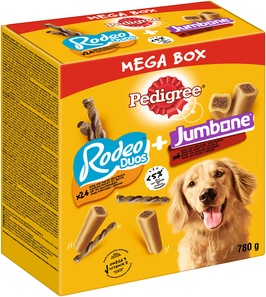 Pedigree Snacks Pedigree Mega Mix 780g