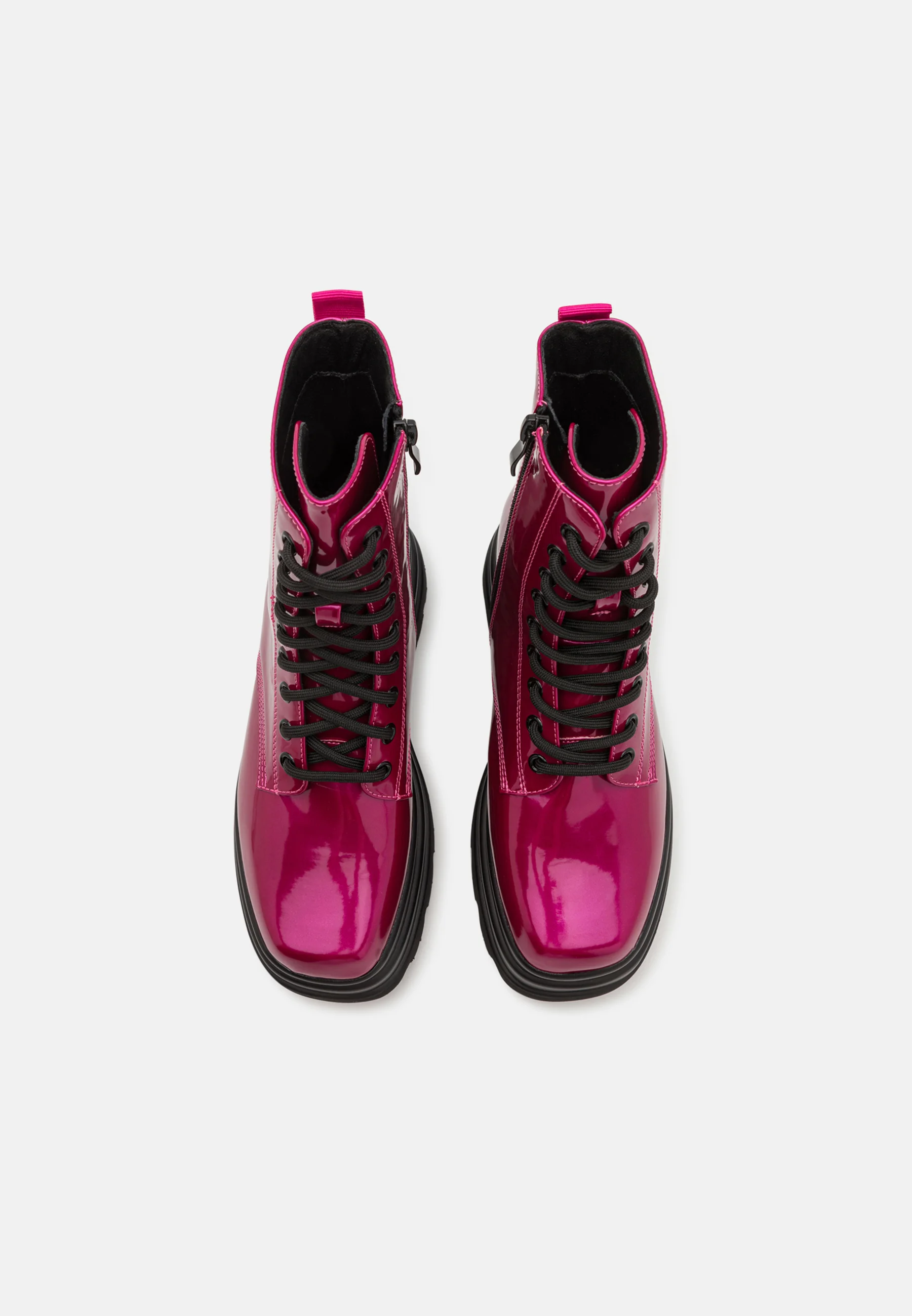 Koi Footwear DEATHWATCH TRIDENT PLATFORM BOOTS - Botines con cordones