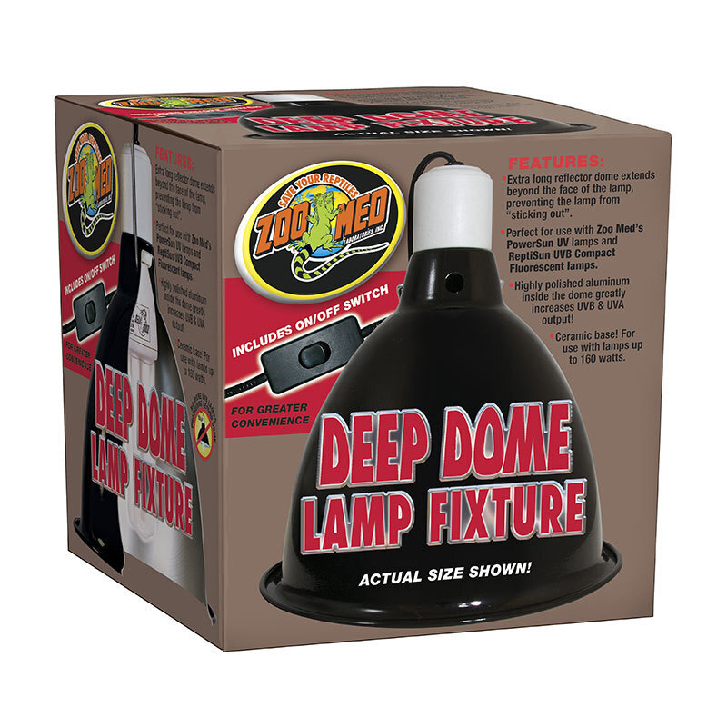 ZooMed Beleuchtung ZooMed Repti Deep Dome Lampenfassung