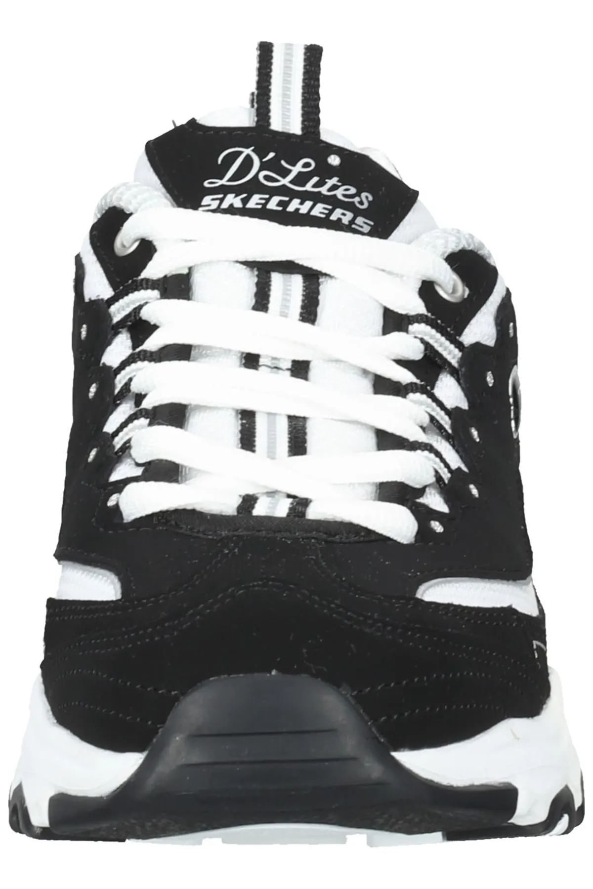 SKECHERS  Flacher Schuh - Schwarz - Flacher Absatz
