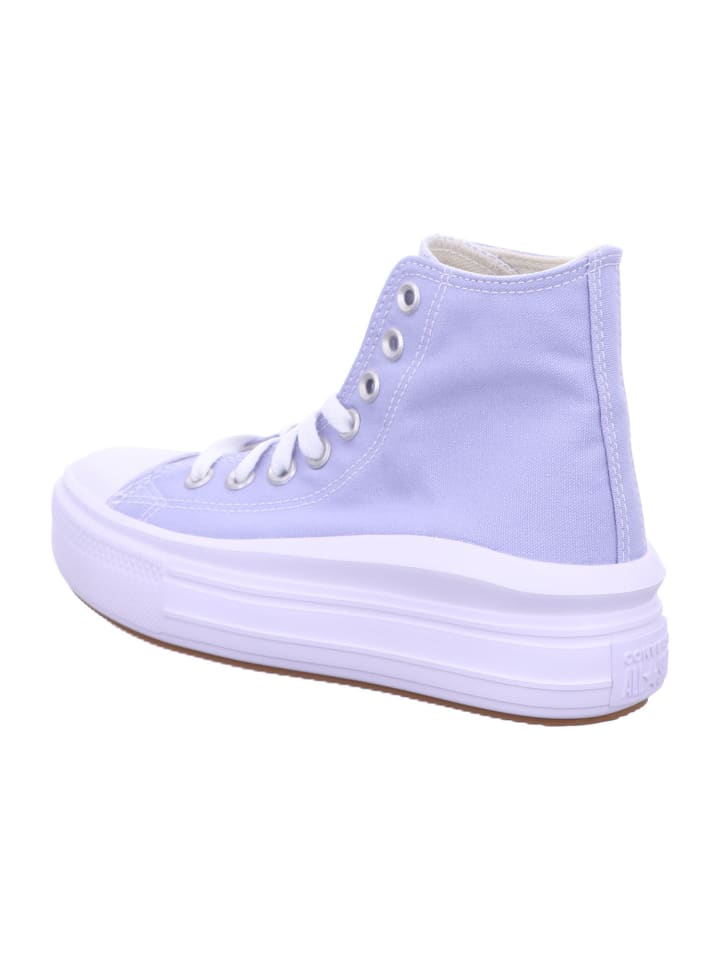 Converse Damen- Schnürschuhe ALL STAR MOVE PLATFORM in Blau günstig kaufen