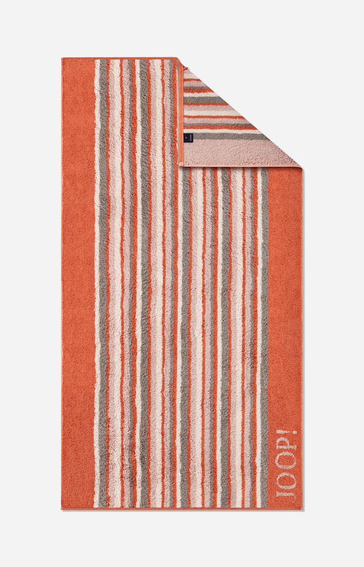 Duschtuch JOOP! MOVES STRIPES in Apricot - im JOOP!