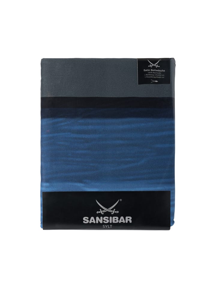 Sansibar Bettwäsche Sunrise in Blau günstig kaufen