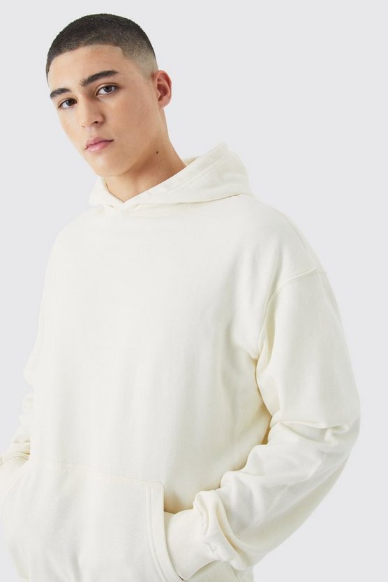 Oversize Hoodie mit floralem Print