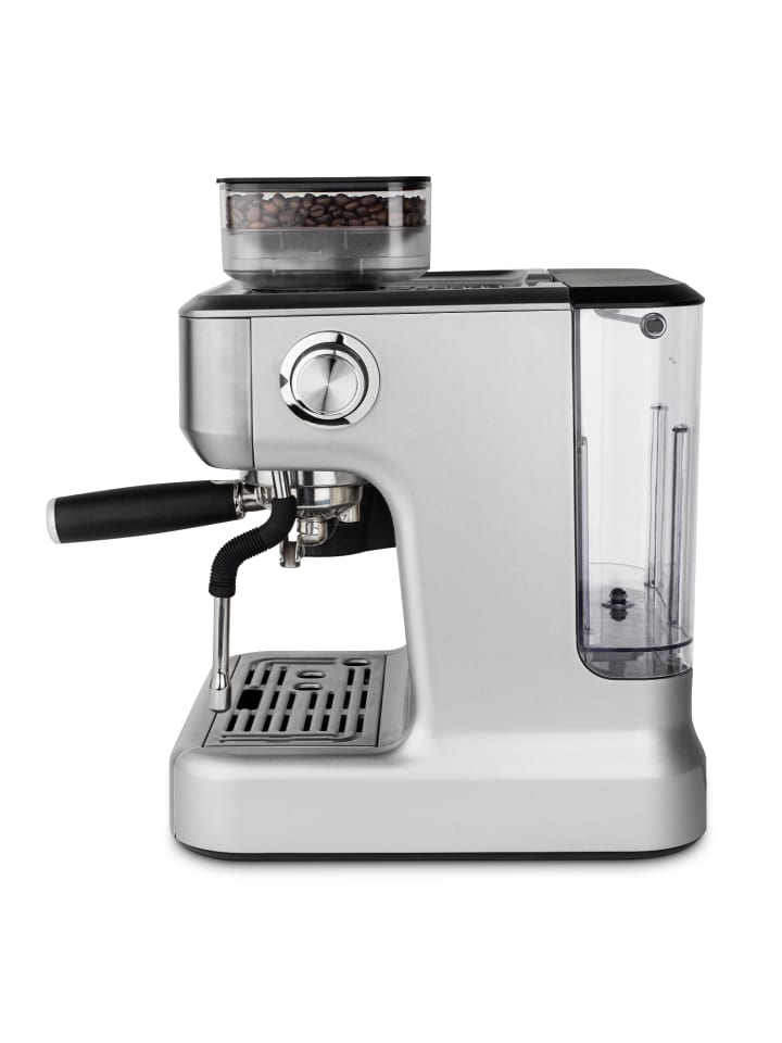 HKoenig Espressomaschine mit Mahlwerk EXPRO980 in Silber günstig kaufen onesize