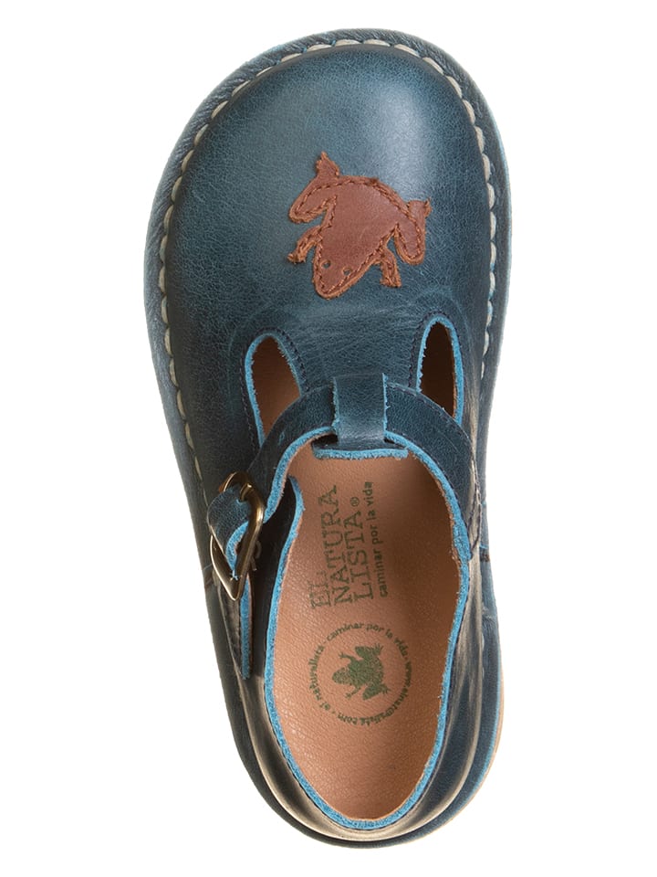 El Naturalista Leder-Halbsandalen 