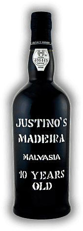 Justino's Malvasia Sweet 10 Years Justino's Malvasia Sweet 10 Years Ein vollmundiger Madeira mit einem speziellen Honigaroma. Alter 10 J. - 0,75	 Liter - Vol 19%
