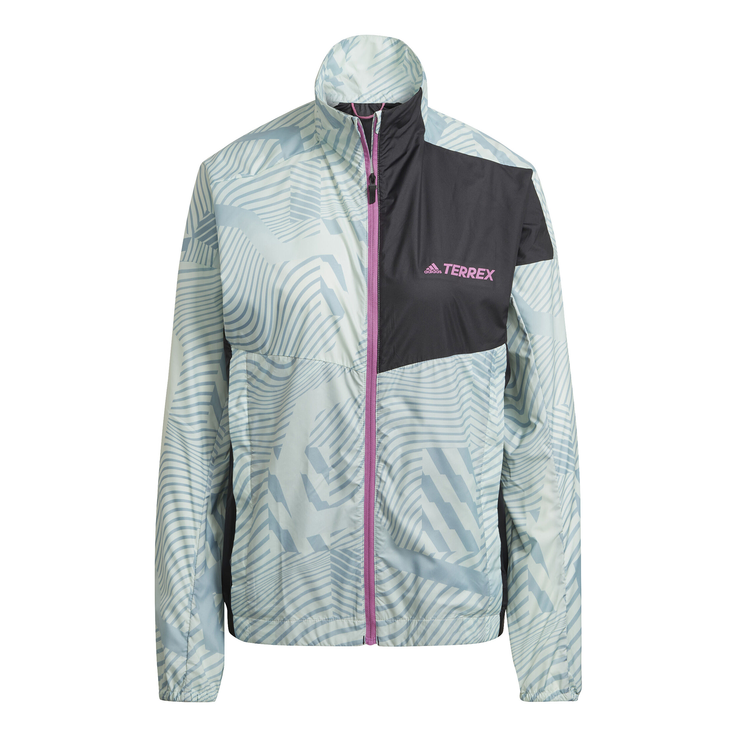Trail Wind Laufjacke Damen - Mehrfarbig