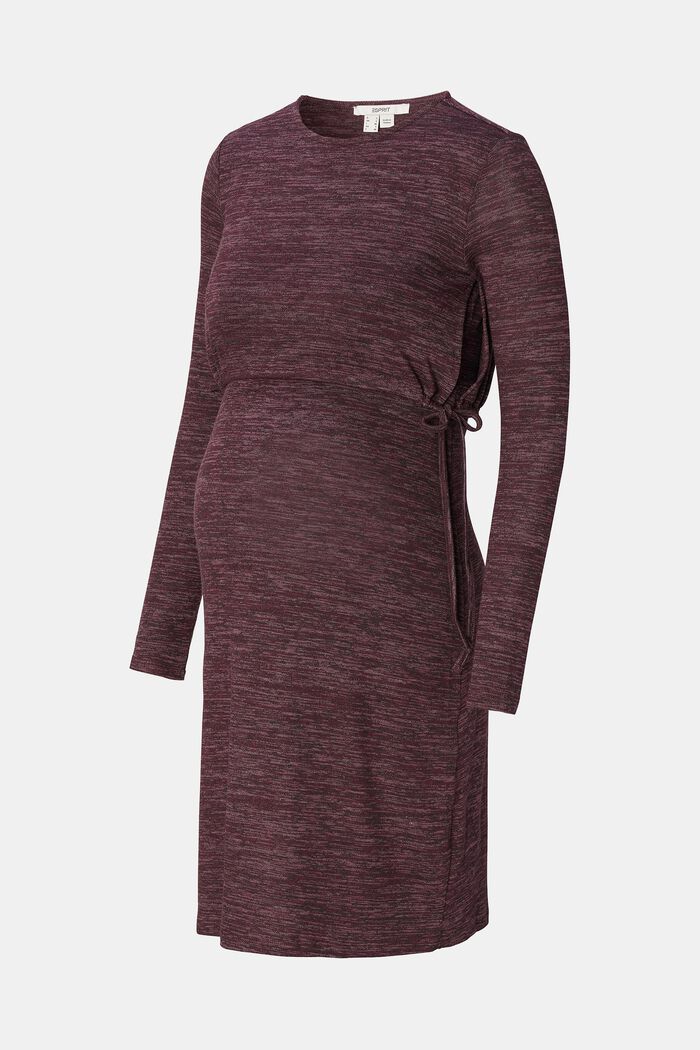 Mehrfarbiges Kleid mit Stillfunktion