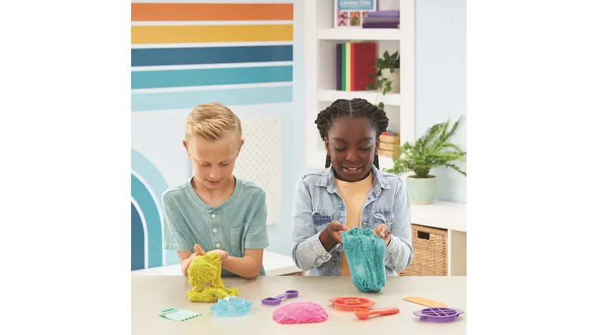 Kinetic Sand Ultimate Sandisfying Set mit 907 g Kinetic Sand und 10 Werkzeugen