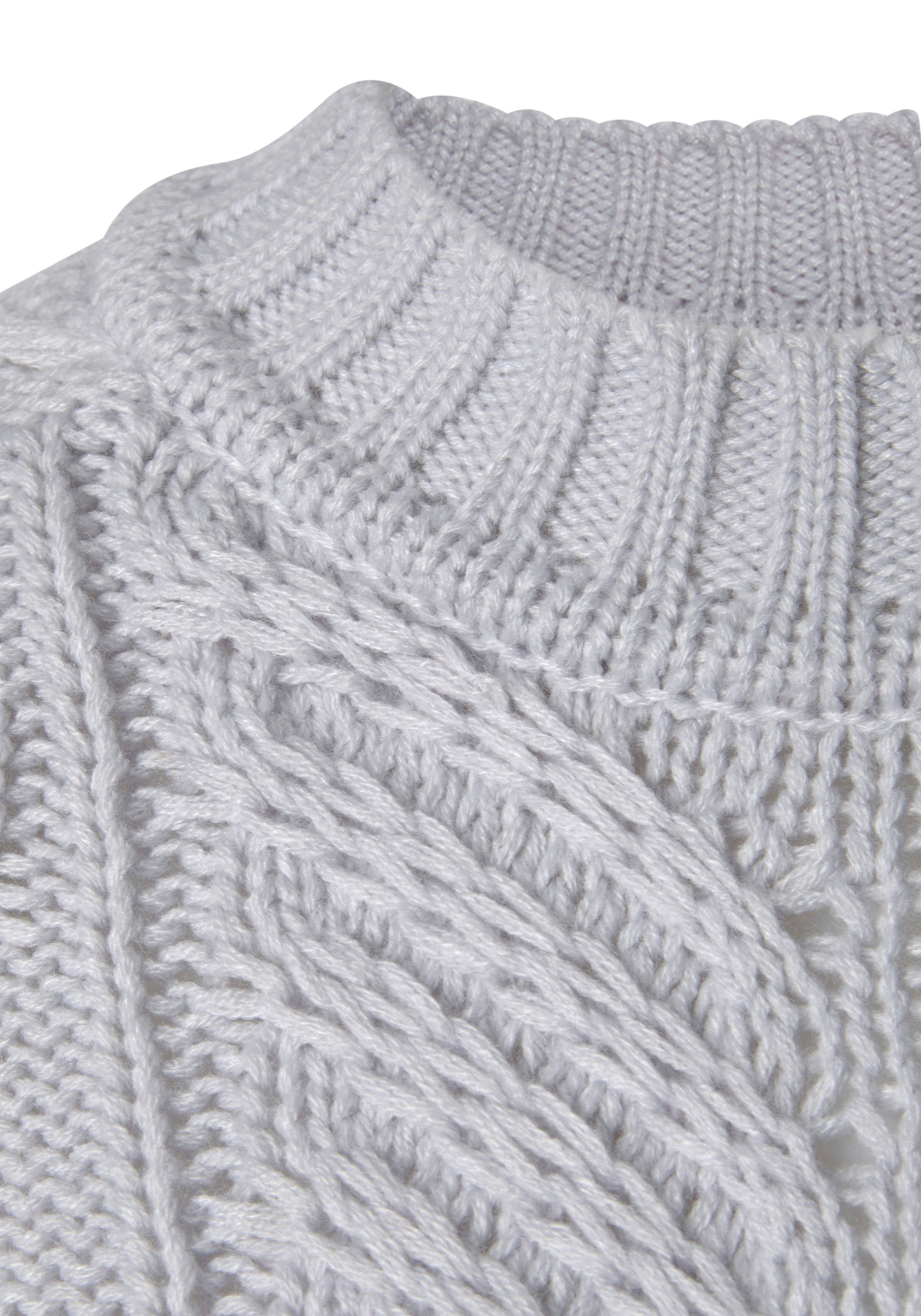LASCANA Ajourpullover aus kuscheligem Strick