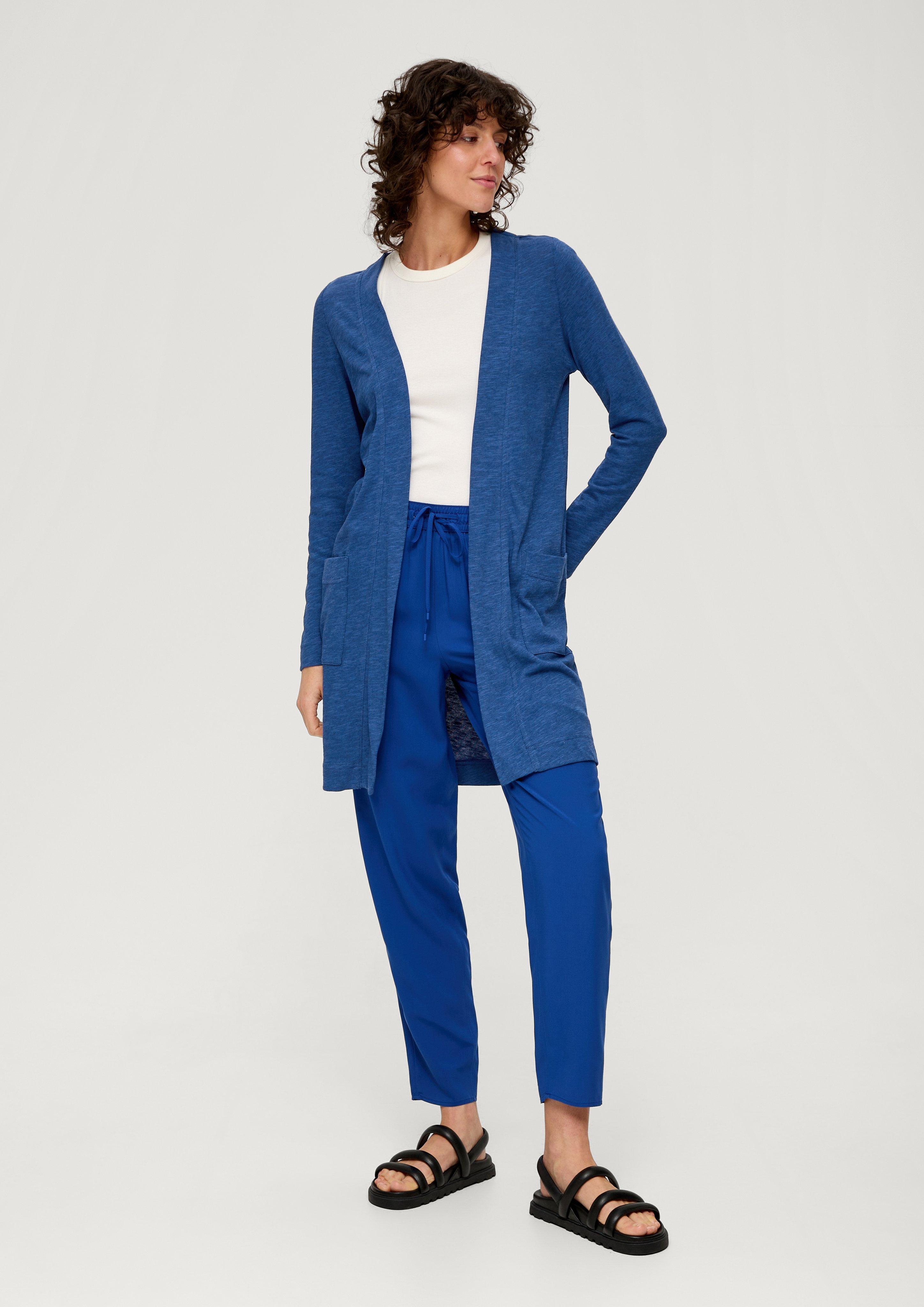Cardigan mit aufgesetzten Taschen  2132042-5602