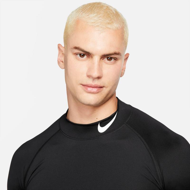 Nike Pro  Mock Funktionsshirt Herren