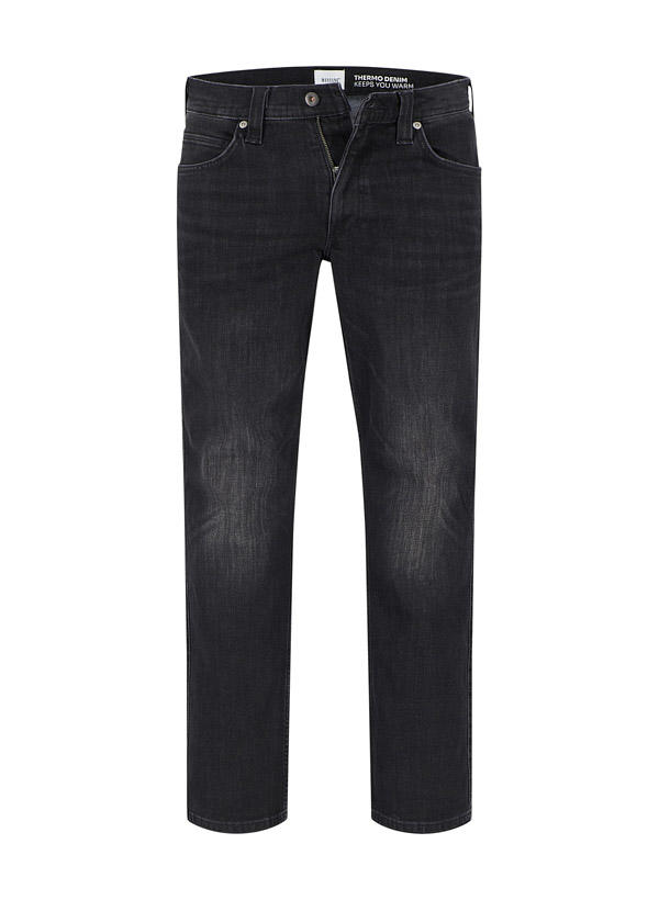 MUSTANG, Jeans Tramper, Straight Fit, Thermo Denim, schwarz