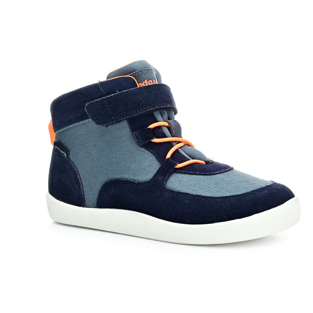 Bundgaard Briley Tex Teal/Navy Winterbarfußschuhe