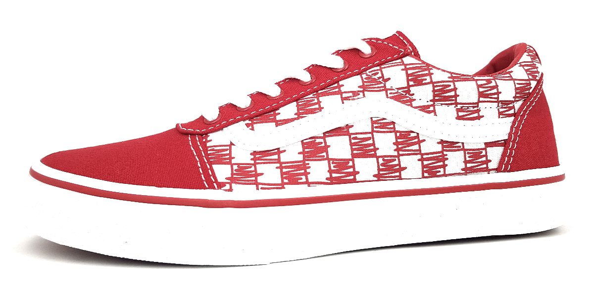 Vans Ward VN0A38J9IZQ1 Rot racing red