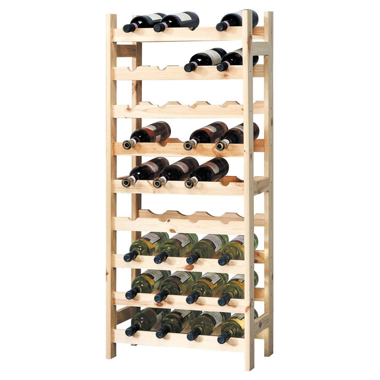 Kesper Standregal Weinflaschenregal, für 36 Flaschen