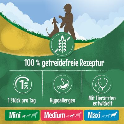 Sparpaket Barkoo Dental Snacks - GETREIDEFREIE Rezeptur