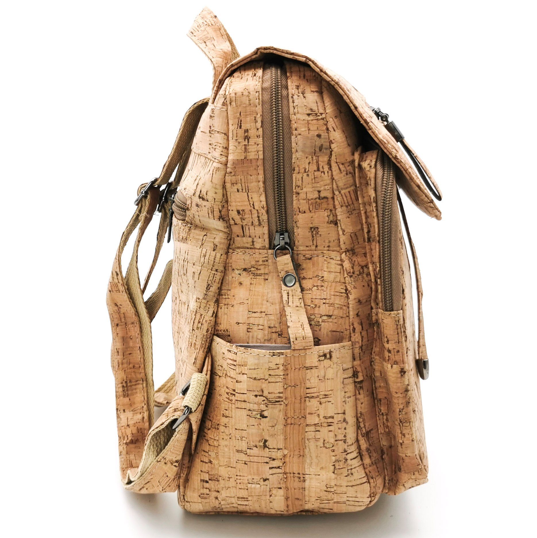 Ella Eisvogel Rucksack Nachhaltiger Kork-Rucksack, Veganer Rucksack, Nachhaltig