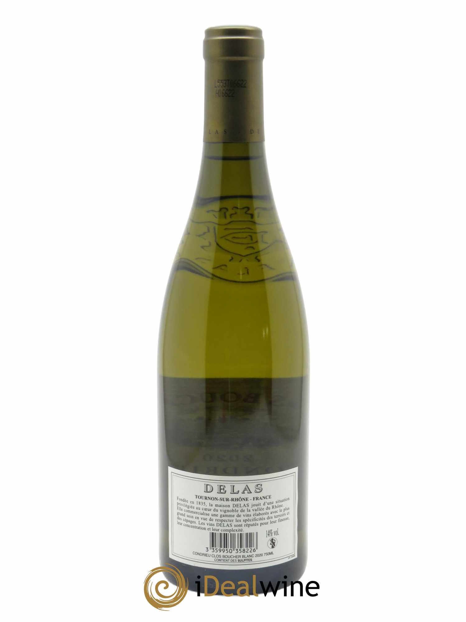 Condrieu Clos Boucher Delas Frères  2020 - Lot de 1 Bouteille