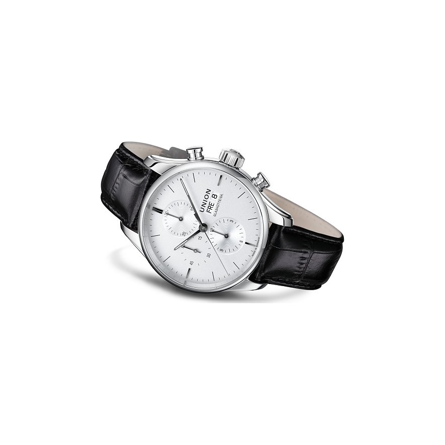 Union Glashütte Herrenuhr Viro Chronograph