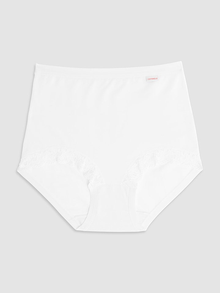 COTONELLA Taillenpanty in Weiß günstig kaufen