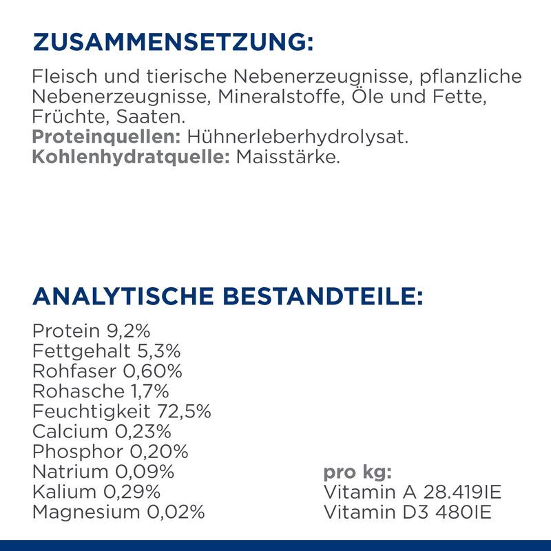 Hill's Hypoallergenes Hundefutter Hill's Prescription Diet Food Sensitivities z/d Original 12x370 g