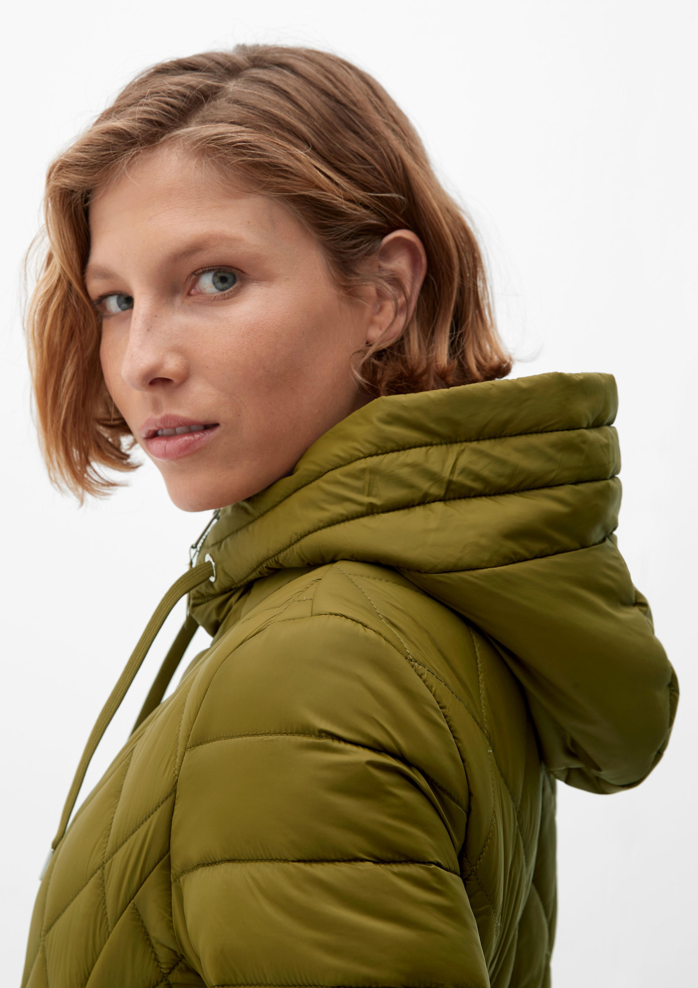 Leichte Kapuzen-Steppjacke  2120490-7734