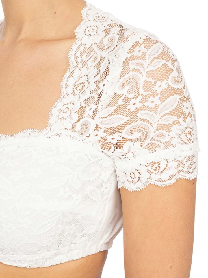 MarJo Dirndlbluse NADINE-KOSIRA in offwhite günstig kaufen