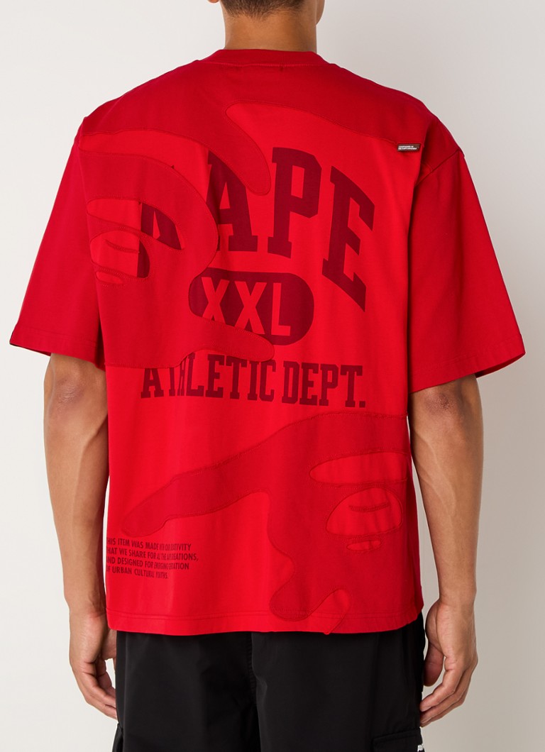 Aape T-shirt with logo and back print