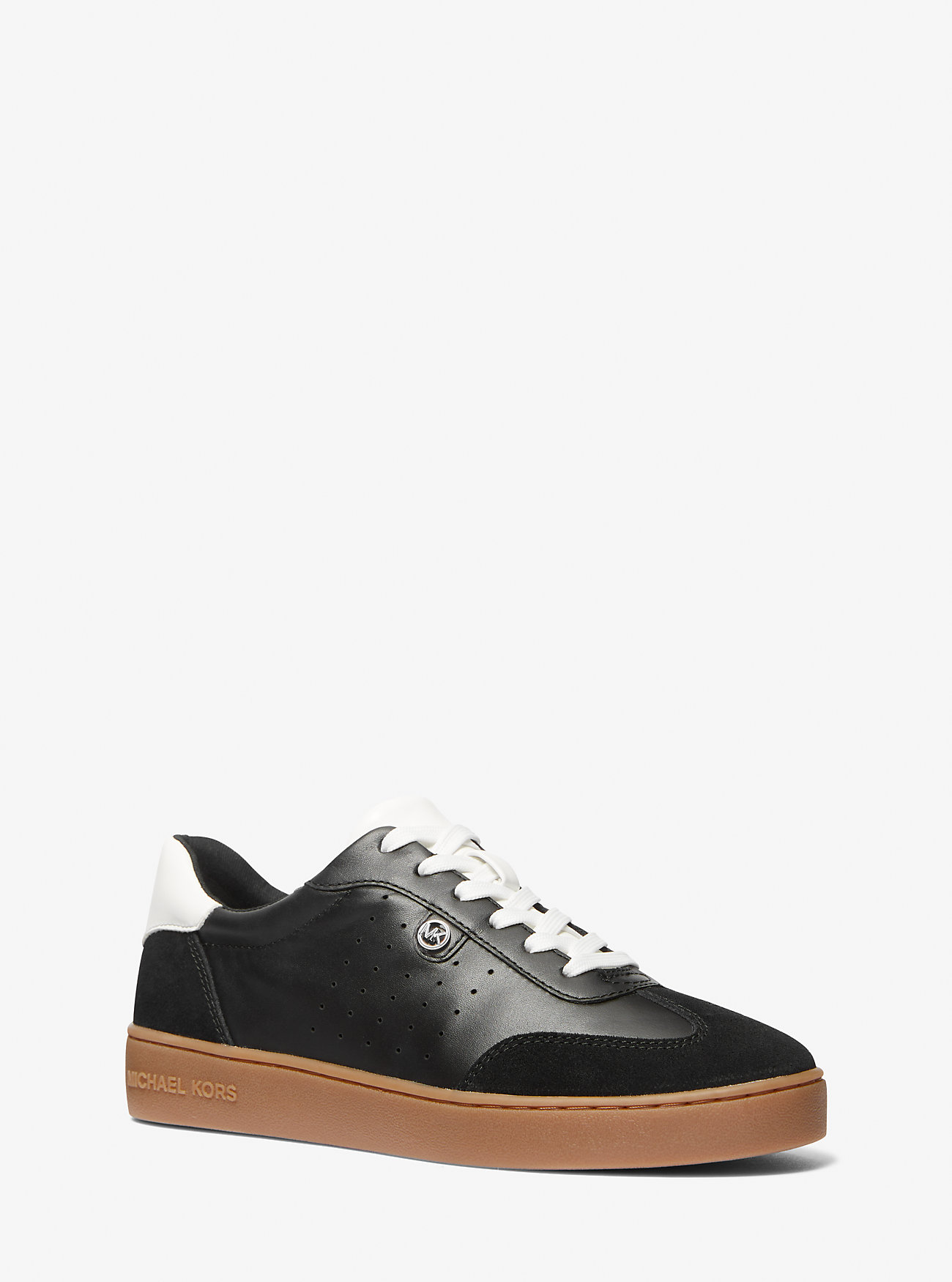 Scotty Leather Sneaker - BLACK