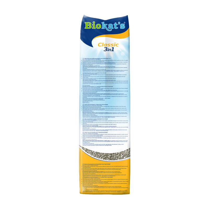Biokat's Katzenstreu Biokat's classic 3in1 10 l