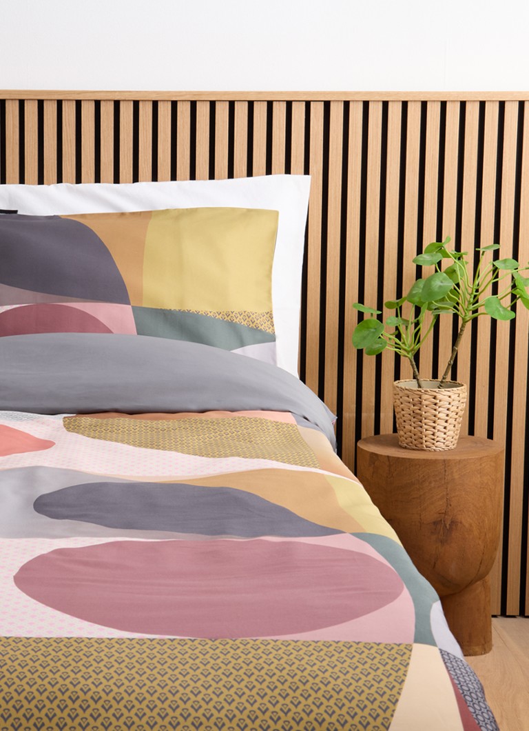 BeddingHouse Dutch Design Regal Multi duvet cover made of organic cotton satin 220TC - includes pillowcase